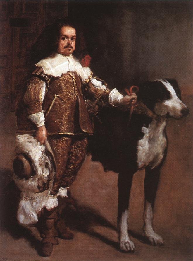 A Buffoon (incorrectly called Antonio The Englishman) (1640) by Diego Velazquez – Artchive