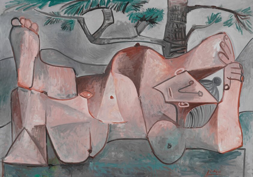 Nude under a Pine Tree (January 20, 1959)