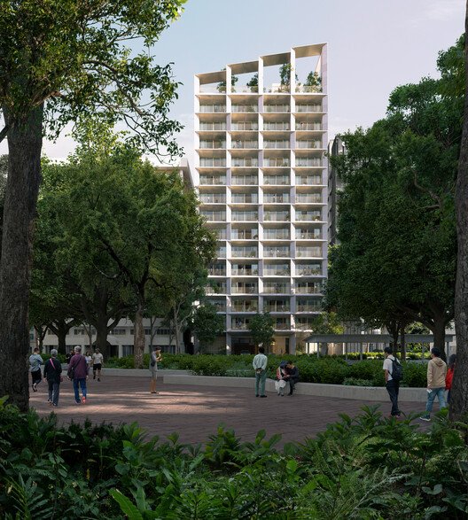 
        Henning Larsen Reveals Designs for Residential Tower Adjacent to Daan Park in Taipei
      