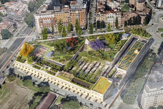
        Stefano Boeri Architetti Converts Former Rome Transit Depot Into Multifunctional Civic Space
      