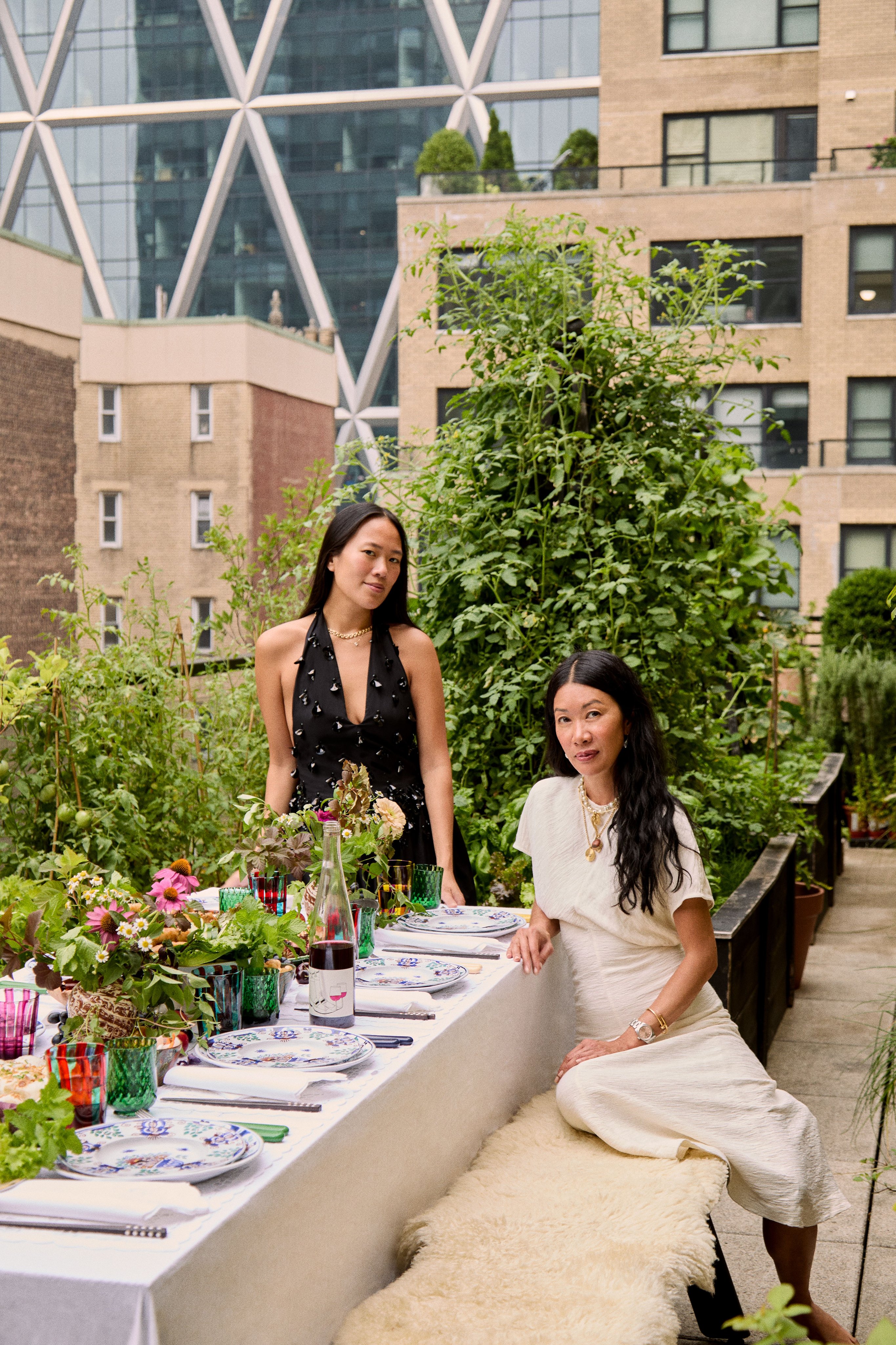 Kate Berry and Beverly Nguyen Throw a Garden Party in the Middle of New York