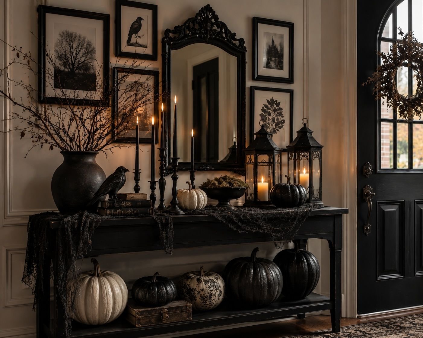 35 Tasteful Halloween Decoration Ideas that Lean Chic, Not Cheap