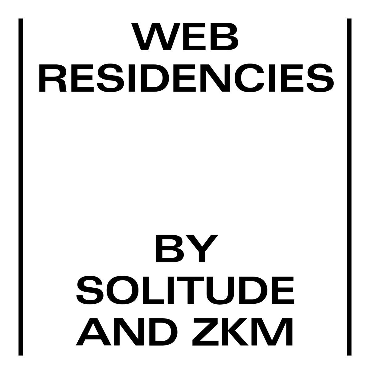 Web Residencies by Solitude & ZKM