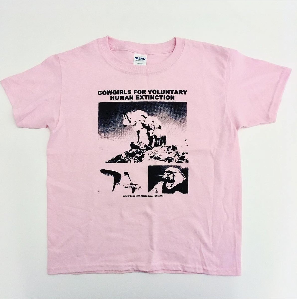 cowgirls for voluntary human extinction t-shirt