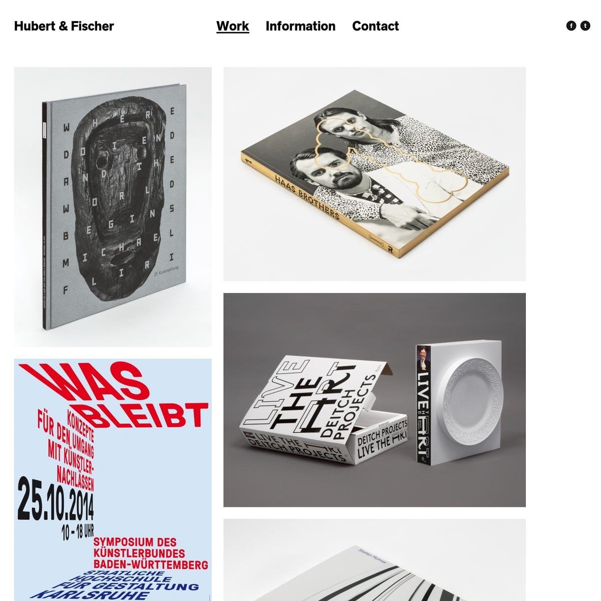 Hubert & Fischer - Work | Graphic Design, Art Direction, Visual Communication
