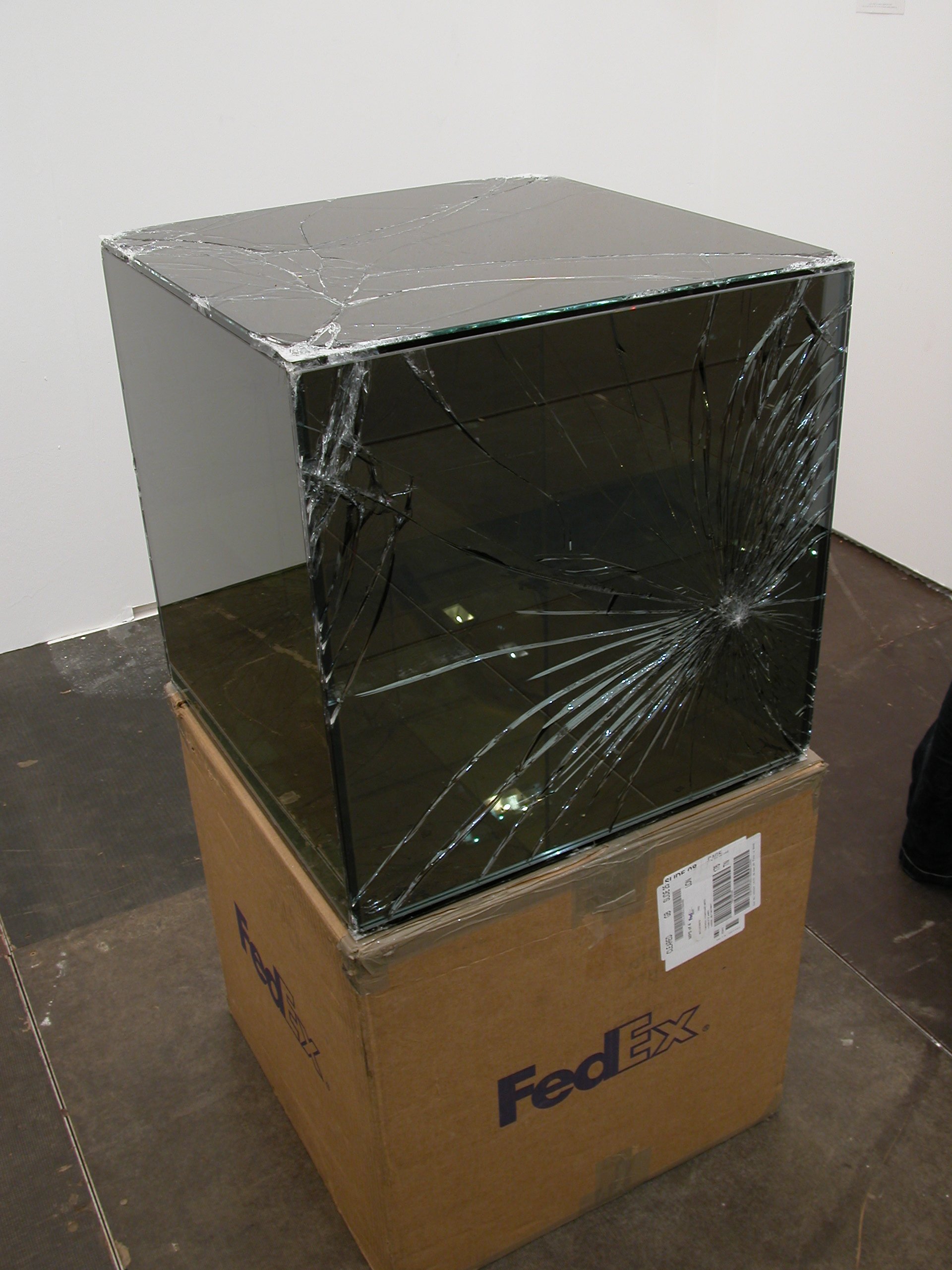 Walead Beshty, Fedex Boxes, 2008