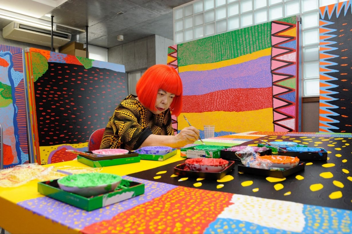 Yayoi Kusama, blockbuster artist, 1929–2026