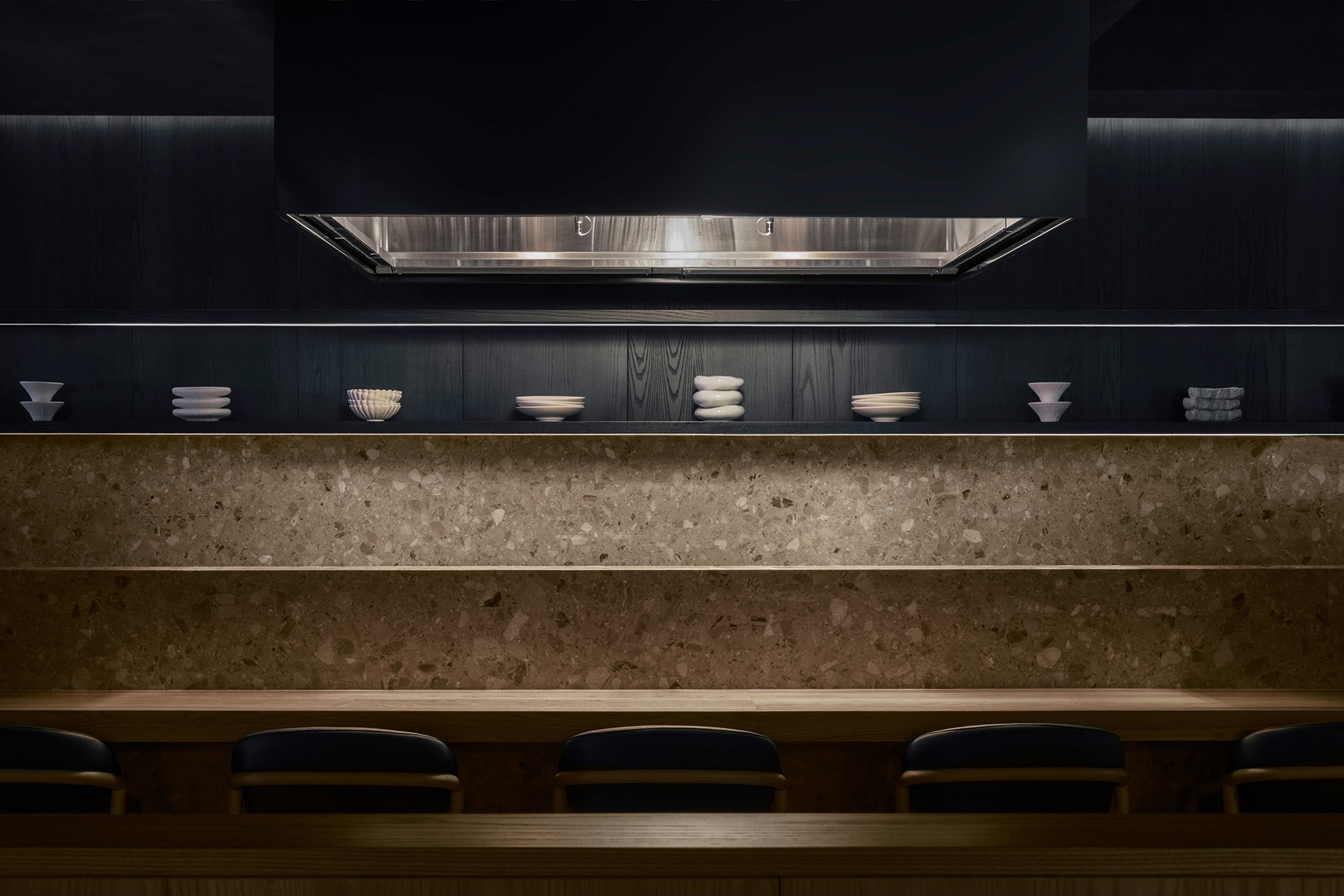 At Shinji, Soulful Japanese References Range from Denim to Karaoke Bars