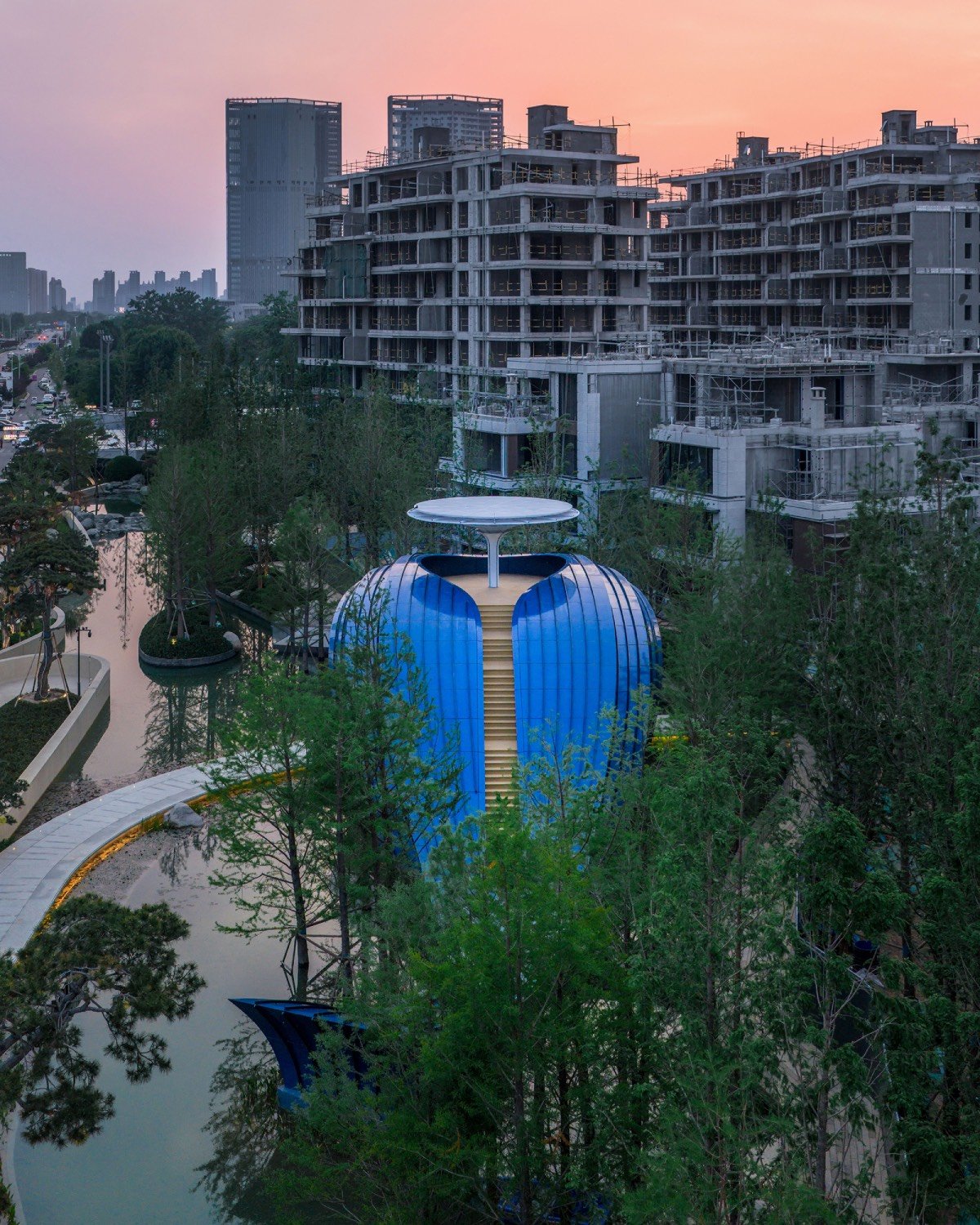 Wutopia Lab’s Whale Gate Makes a Splashy Entrance for a New Residential Complex