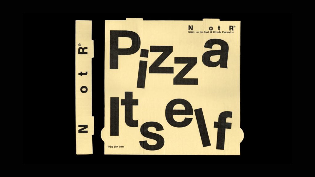 Vrints-Kolsteren’s gorgeous identity for pizza restaurant Napoli on the Road brings a little mischief to minimalism