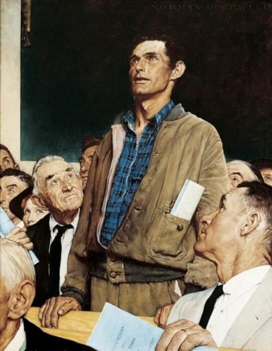 75 Years Ago, Norman Rockwell’s 'Four Freedoms' Inspired a Generation