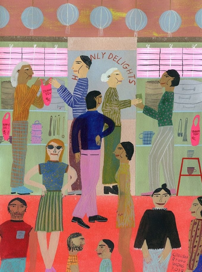 Colorful Paintings by Chelsea Wong