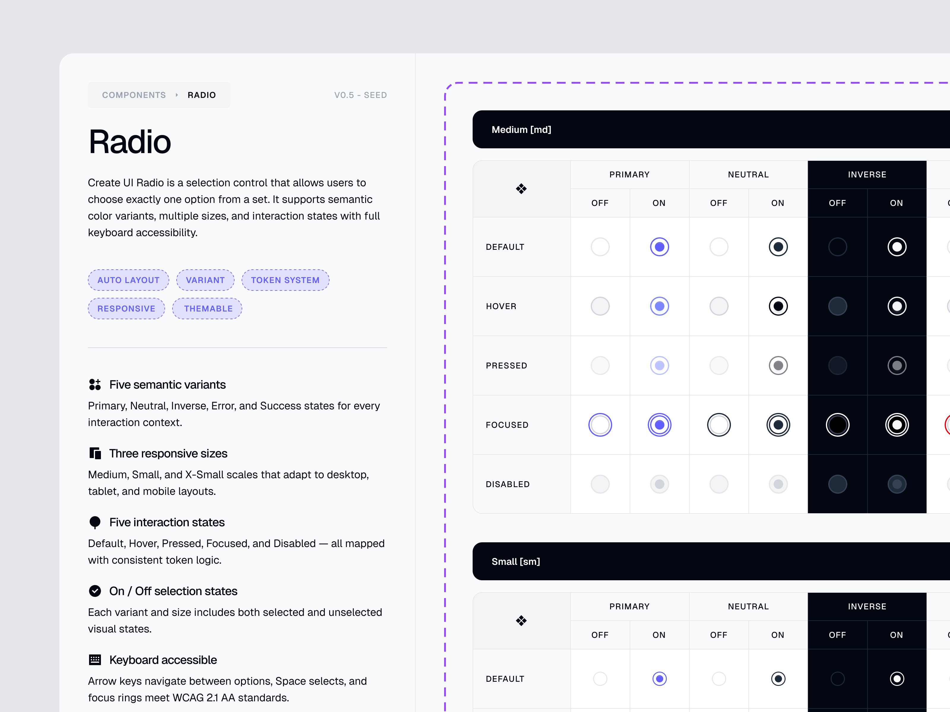 Create UI - Design System (@createuico) / X