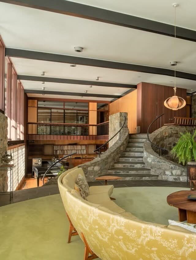 Dave Brubeck's 1960's Connecticut home was as cool as his music.