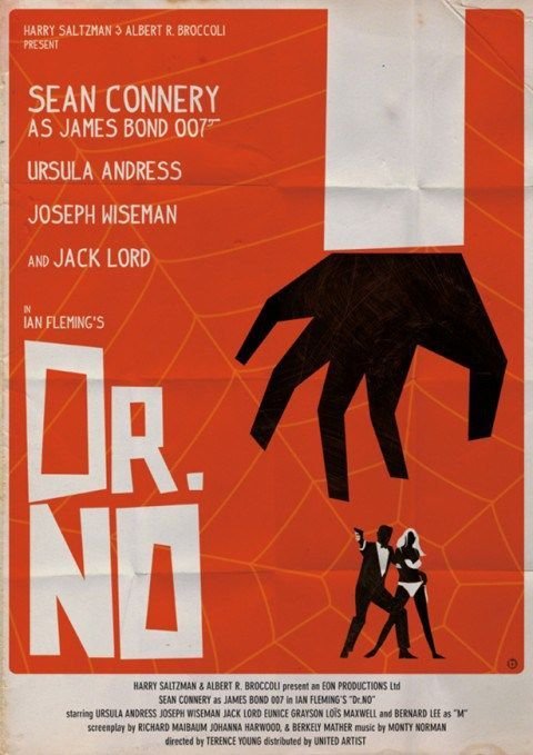 Dr No Movie Poster