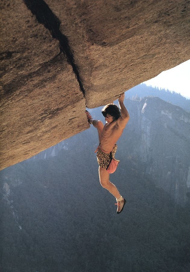First solo ascent of Separate Reality, Yosemite, 1986.