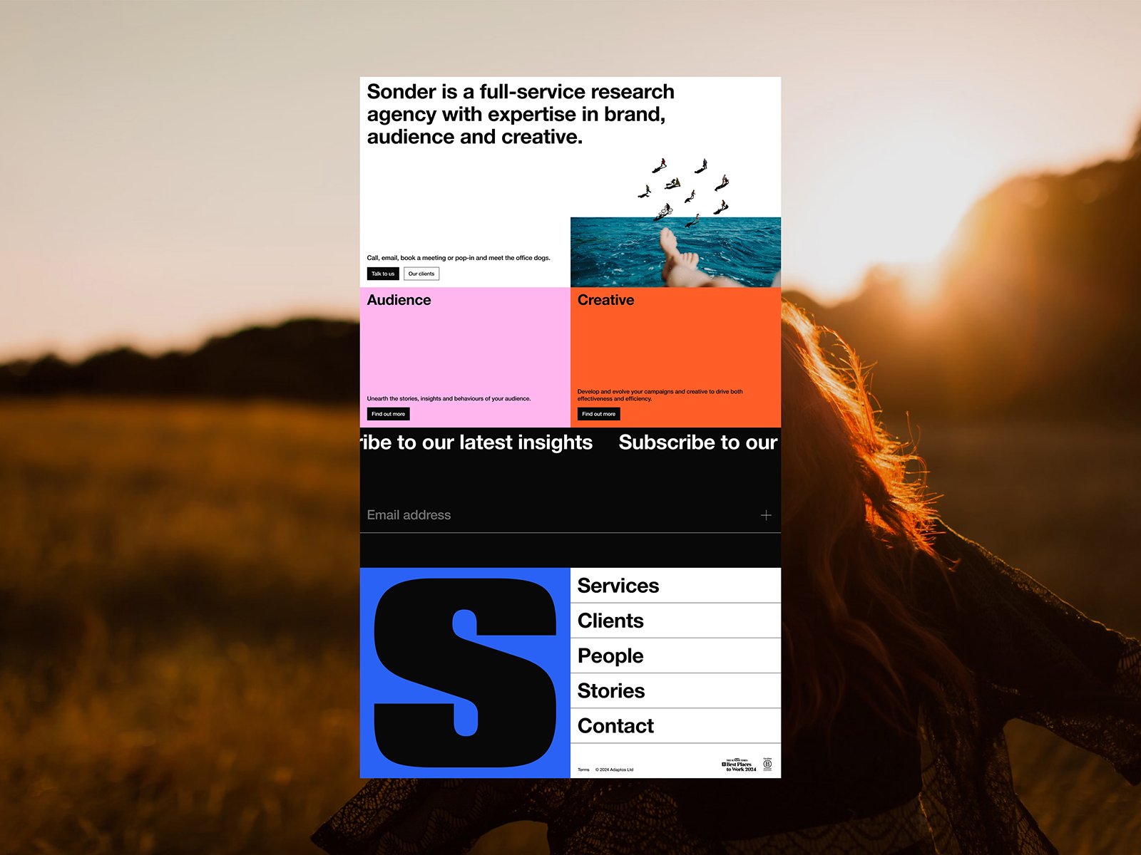 Footer - Awwwards