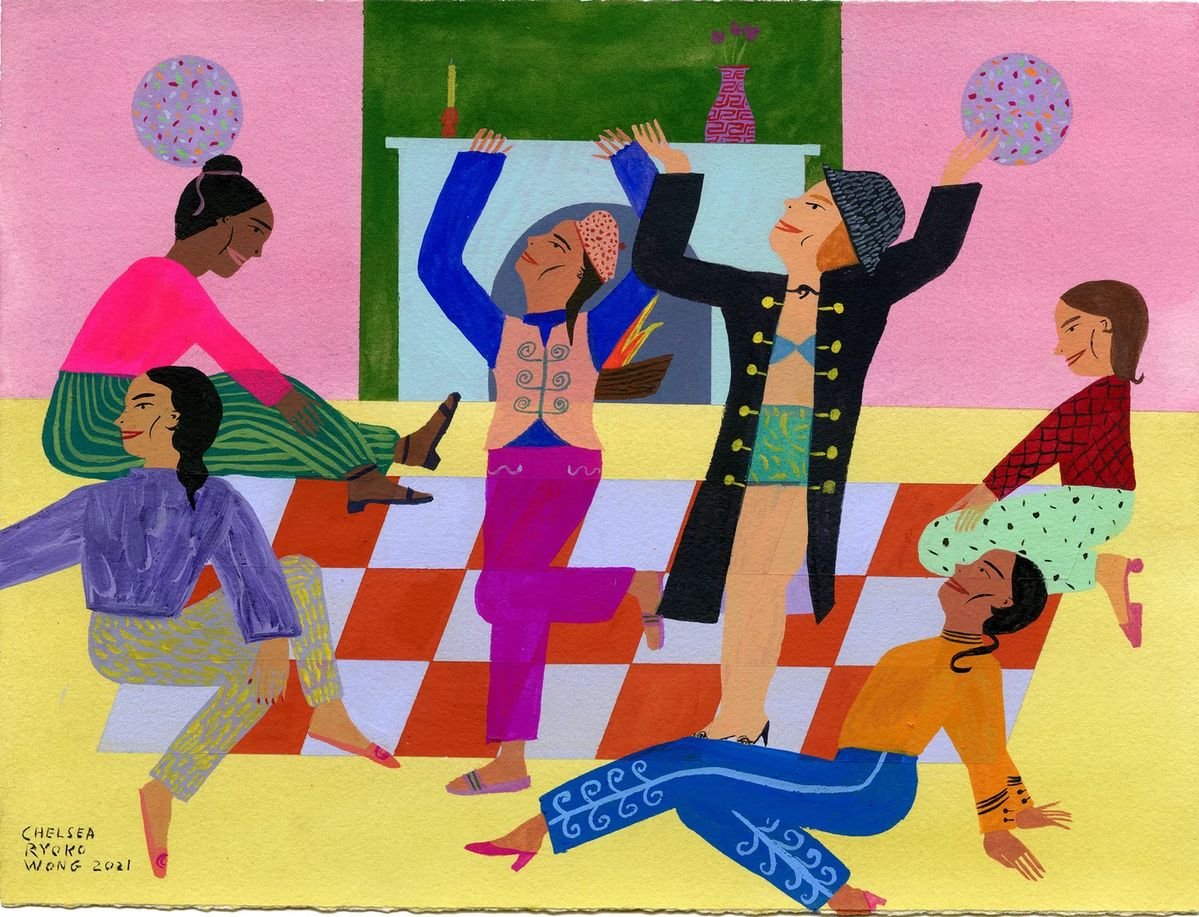 “I want people to feel happy and stronger”: Chelsea Wong's detailed works are filled with love and optimism