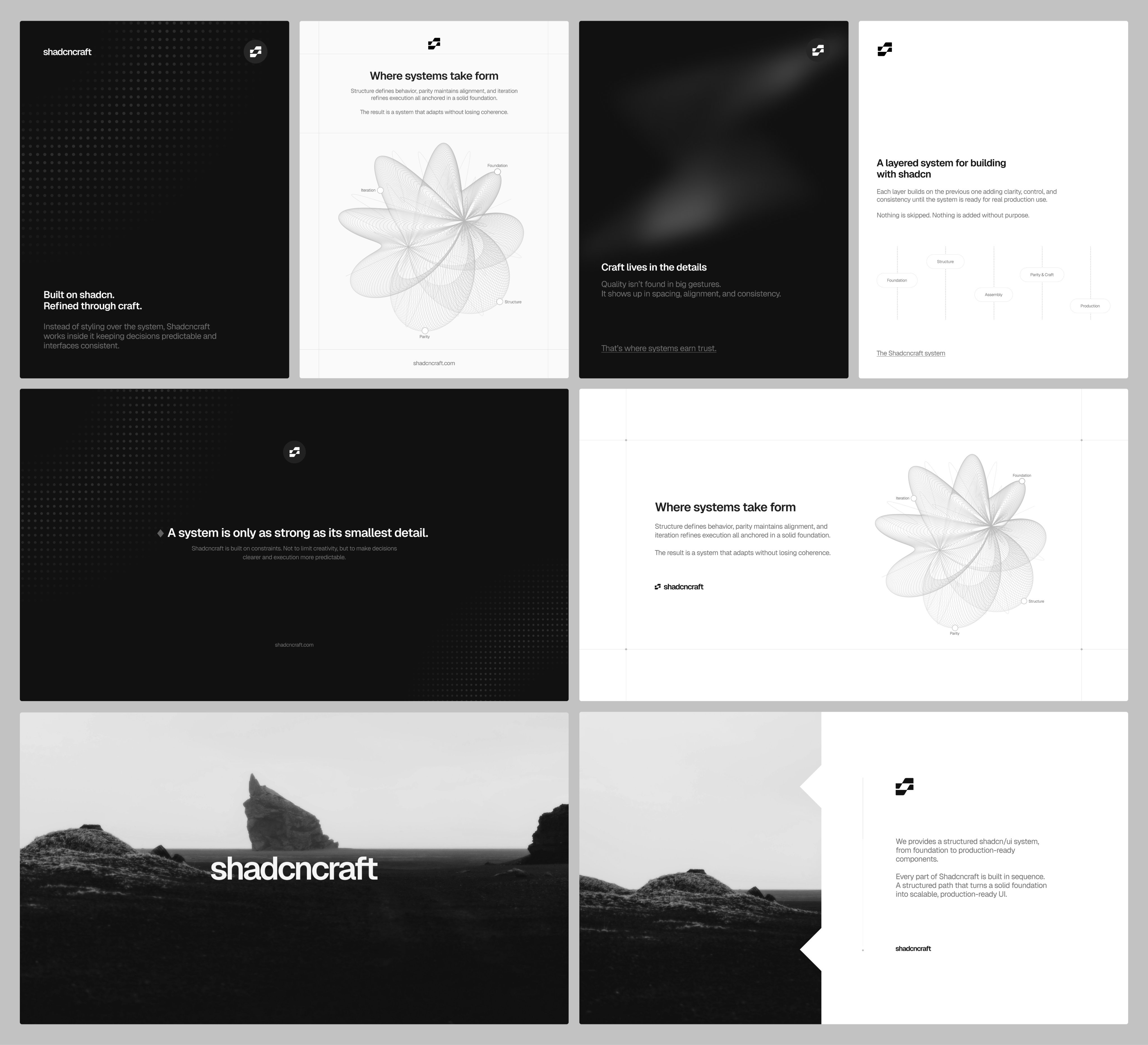 Keileth on X: "Brand guidelines for Shadcncraft https://t.co/fIQSte7cyI" / X