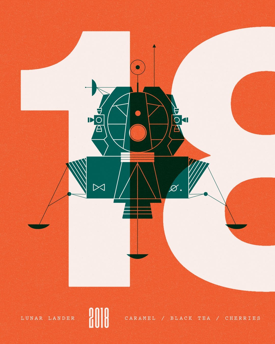 Mike Smith on X: "Just remembering the time I spent hours redrawing the lunar lander from the Apollo mission for a coffee shop. https://t.co/DPBYxruALj" / X