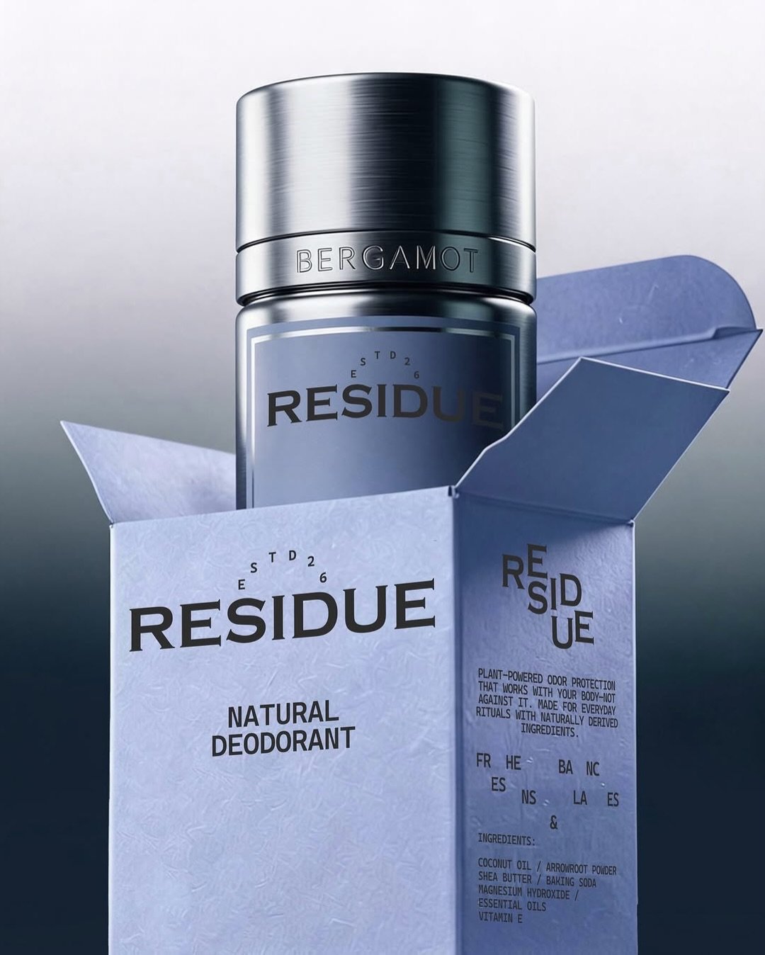 Residue Brand identity Project by @syedamaham.inc — Submit your work — DM us your project #brandingdesign #visualidentity #brandidentity #swissdesign #typography