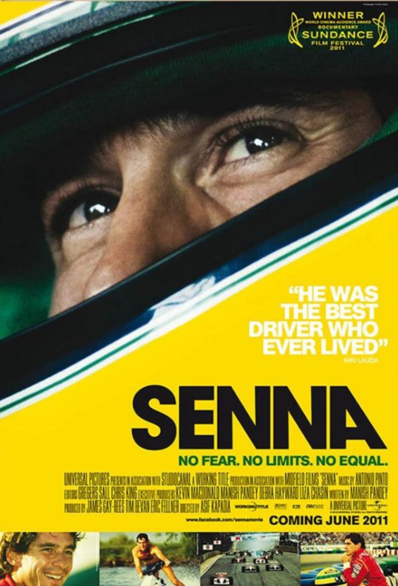 Senna(2010), the first documentary released about Ayrton Senna, a well known figure in Brazil’s sports history. I think it’s very inspiring to see how much he was persistent about winning. Very competitive and professional. Won everyone’s heart. | Curater