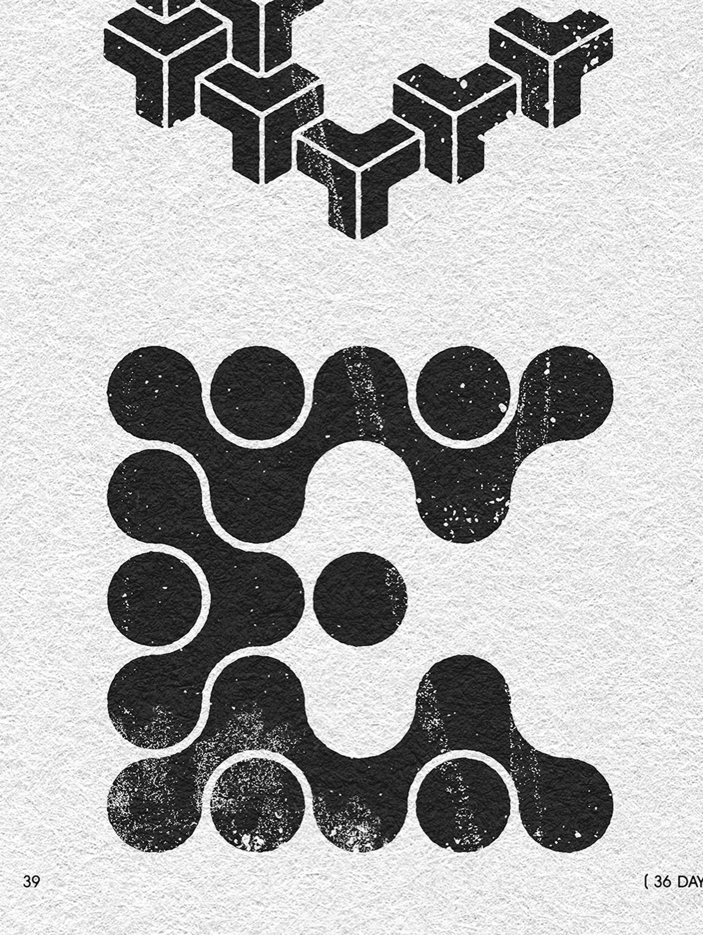 SNEAK PEEK 8: Page 39 is the first of a few pages in my upcoming zine that includes some of the letters I made as part of the fantastic 36daysoftype project 🖤 For more info don’t forget to subscribe to my newsletter! ✌️ #zerodeluxe #zeroflux
