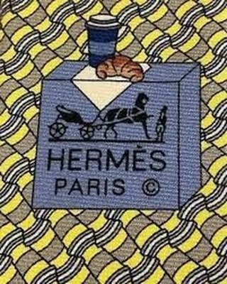 Today's inspo: Vintage Hermès ties