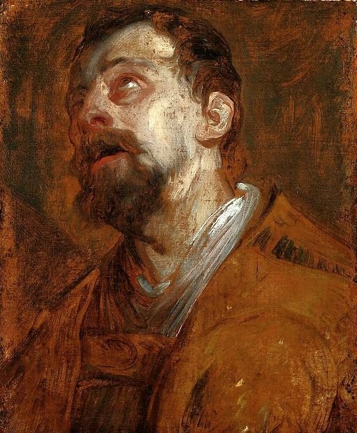 Étude d'un saint (saint Hubert ?) - vers 1620