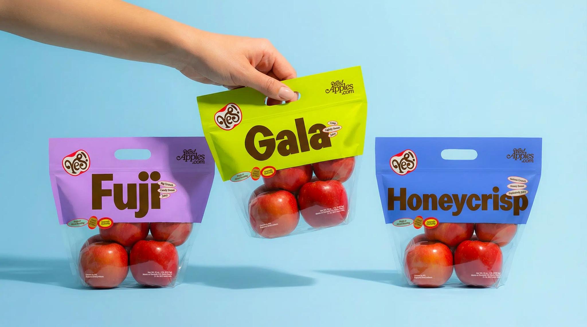 Yes! Apples Brand Identity | Brand Archive