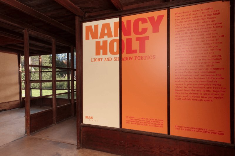 Nancy Holt at MAK Center for Art and Architecture