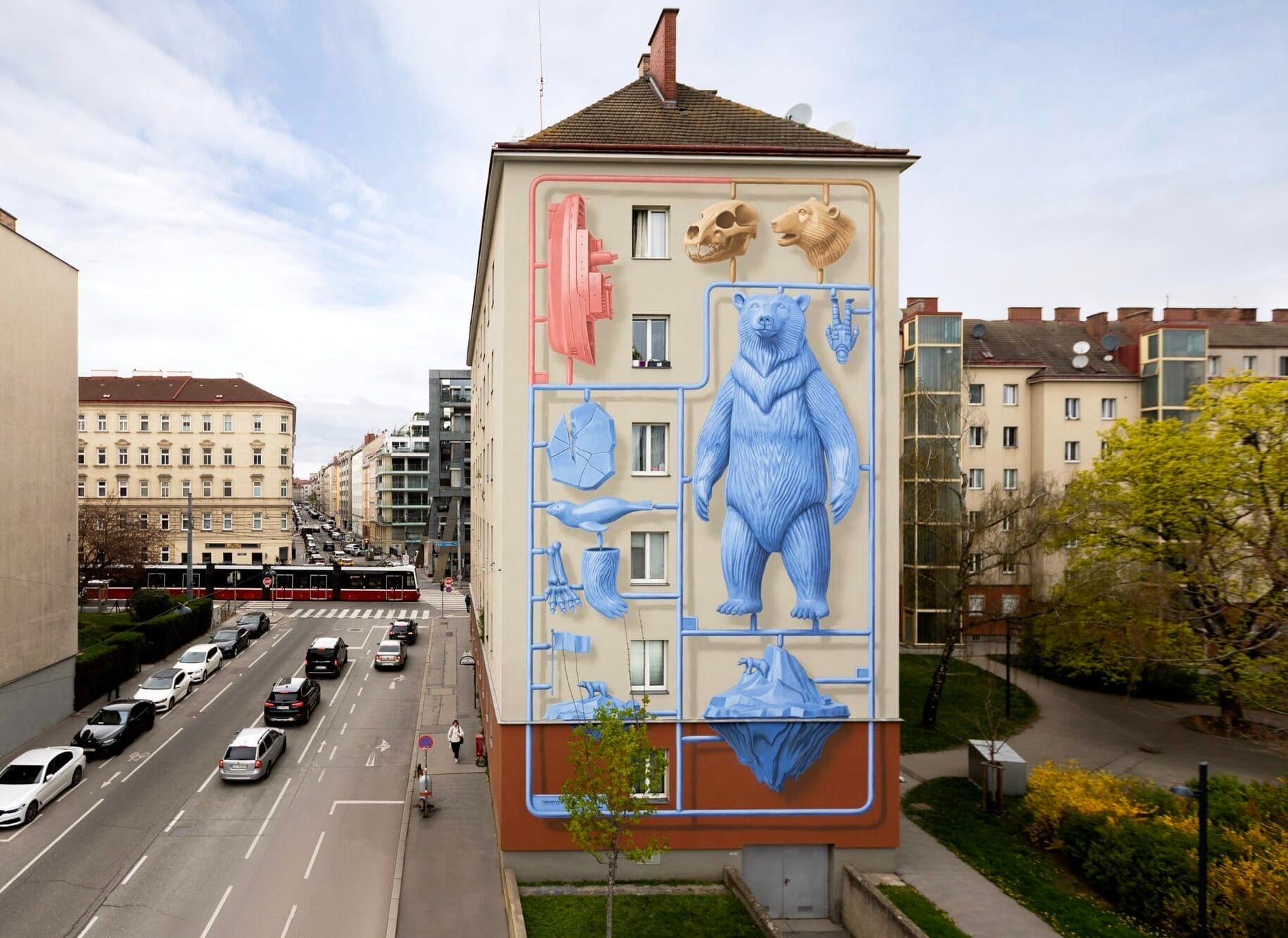 NEVERCREW Explores Our Tenuous Relationship with Nature in Huge Murals