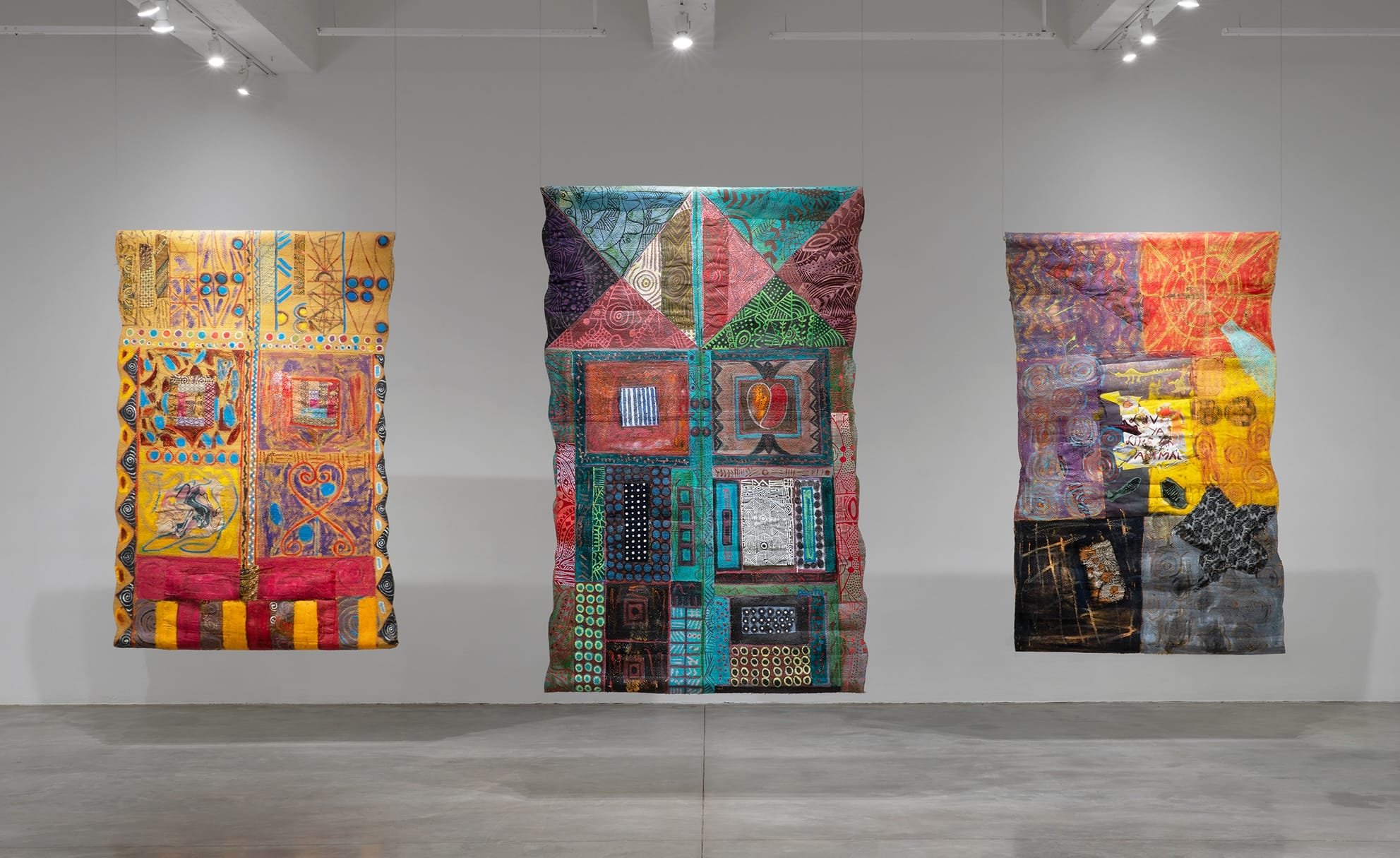 In ‘Door to Life,’ Pacita Abad Evokes Traditional Yemeni Architecture