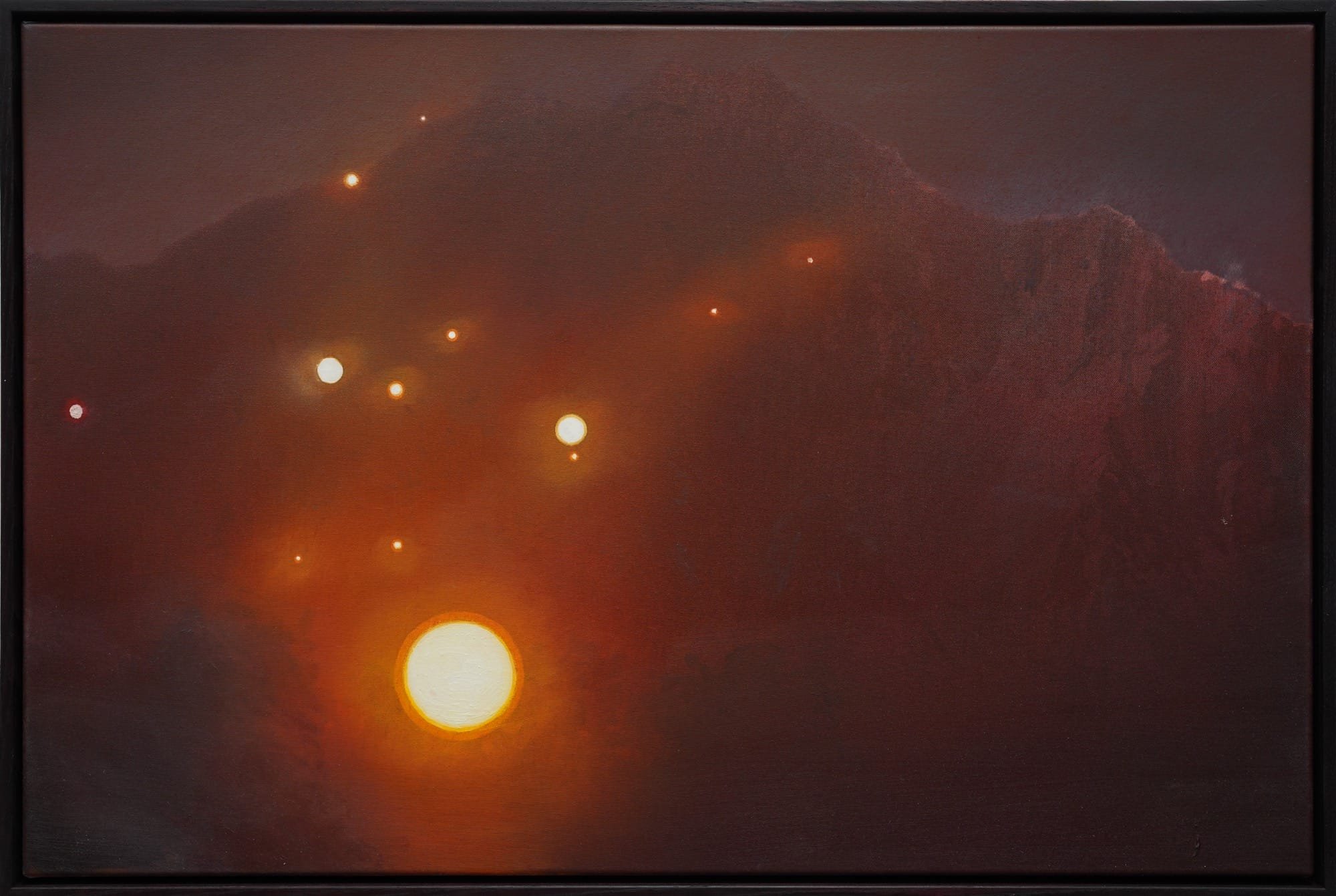 Blood-Red Landscapes by Andrew McIntosh Conjure the Terrifying Unknown