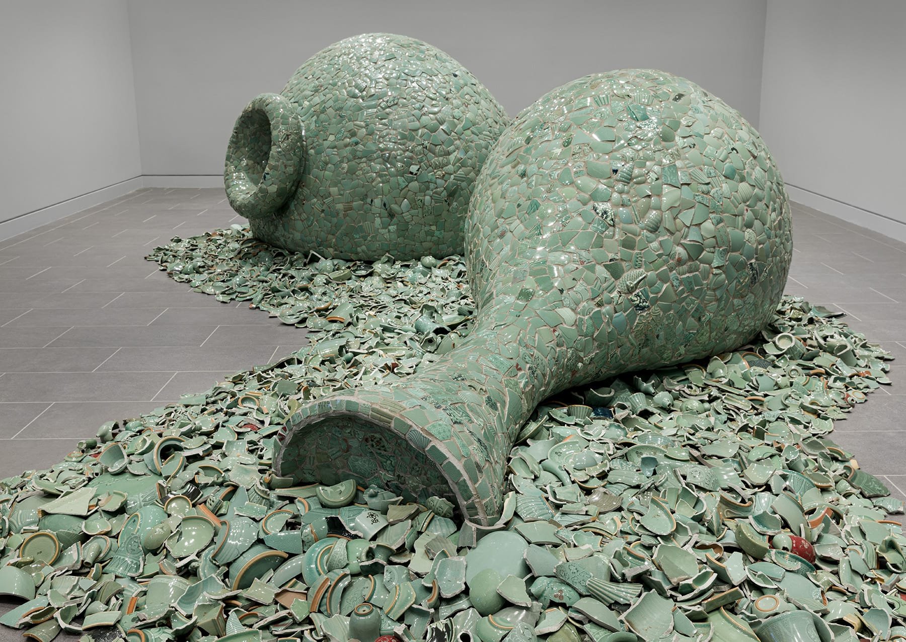 From Two Tons of Celadon, Jean Shin Sculpts a Metaphor for the Korean Diaspora