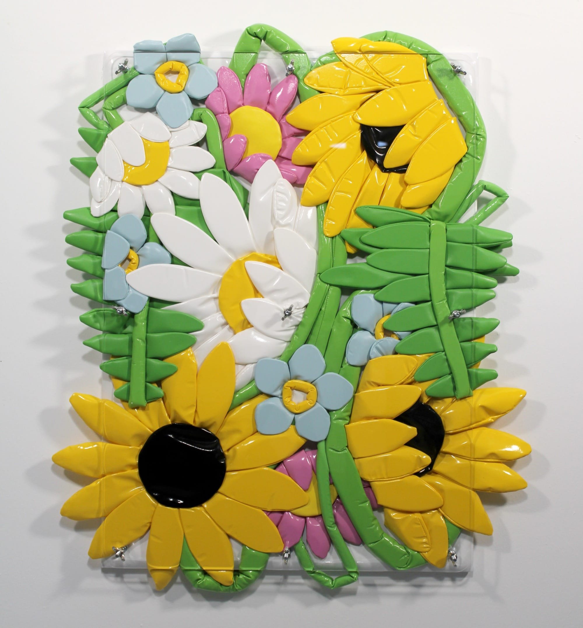 Ant Hamlyn Taps into the Optimism of Y2K in Squished Floral Sculptures