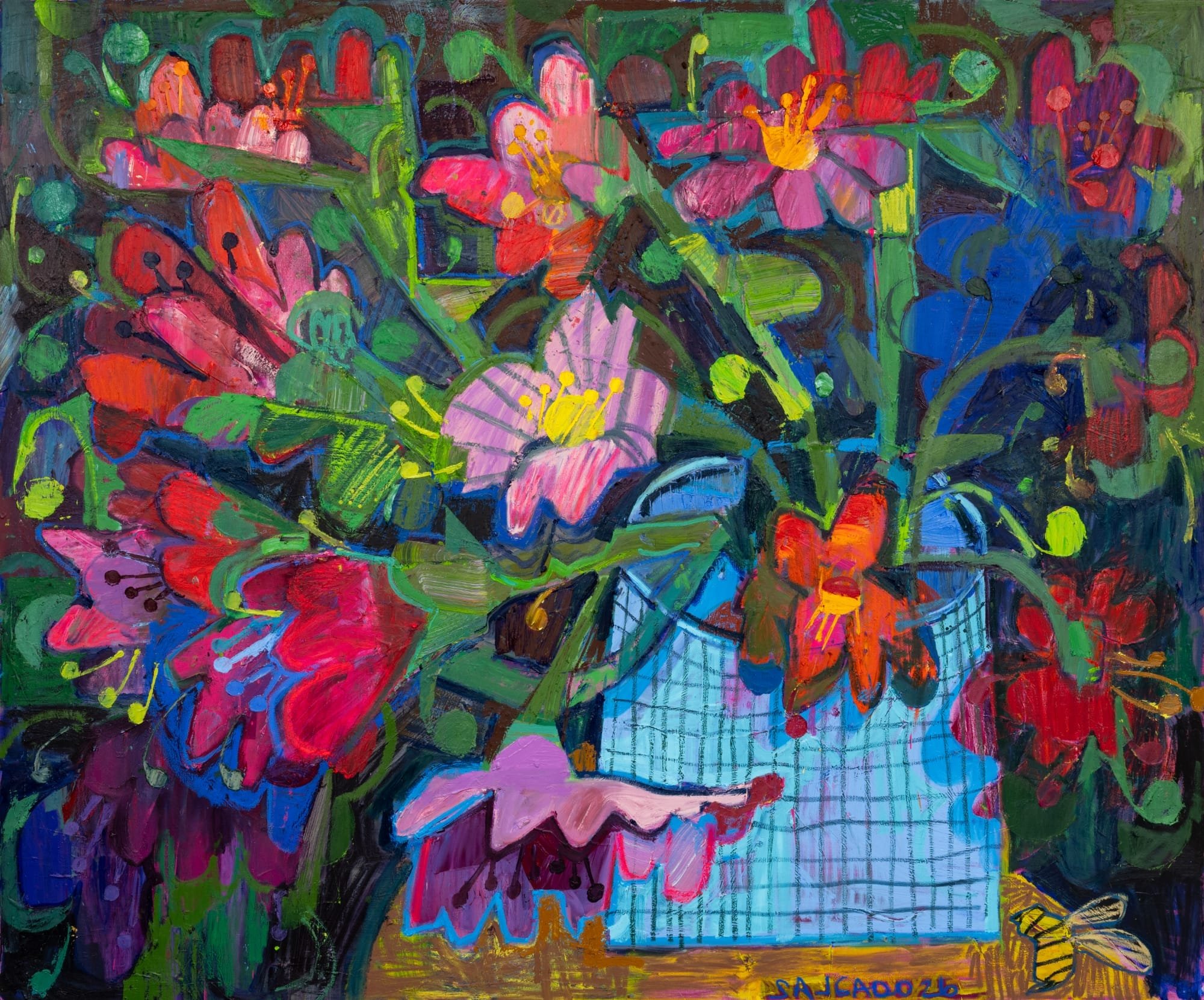 Andrew Salgado’s Gestural Still Lifes Pulse with Energy