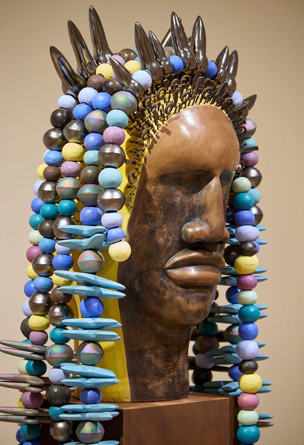 Monumental Sculptures by Sharif Bey Meditate on Identity and Objecthood in ‘Homecoming’