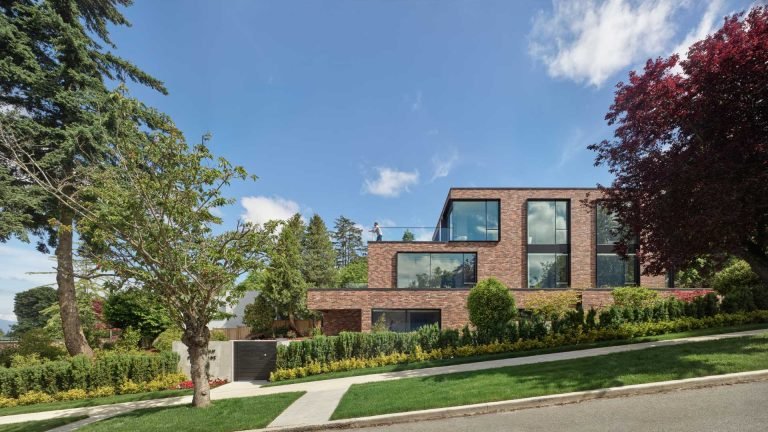 Inside A Four-Level Brick Home Designed For A Multi-Generational Family