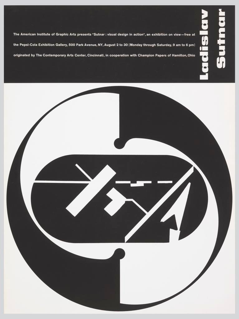 Sutnar: Visual Design in Action/ The American Institute of Graphic Arts (1961, printed later)