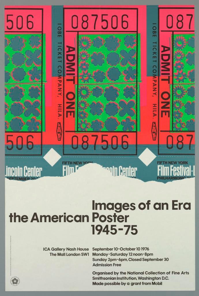 Images of an Era the American Poster, 1945-75 (1976)