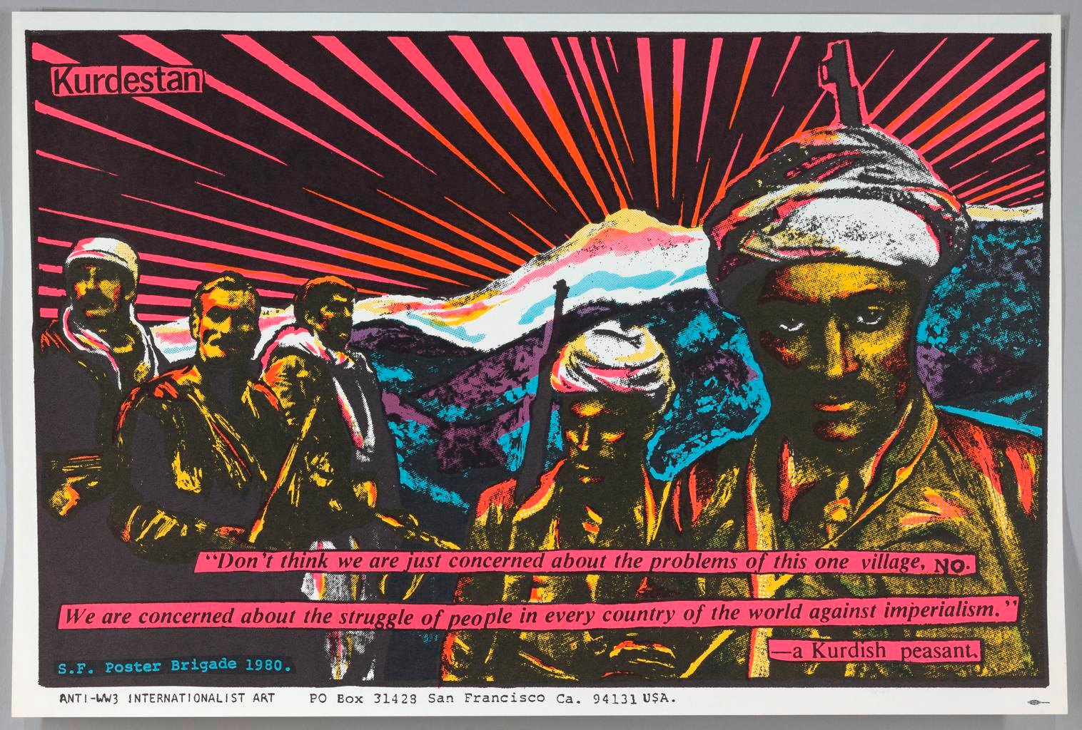 Kurdsetan/"Don't think we are just concerned about the problems of this one village, No. We are concerned with the struggle of people in every country of the world against imperialism." - a Kurdish Peasant (1980)