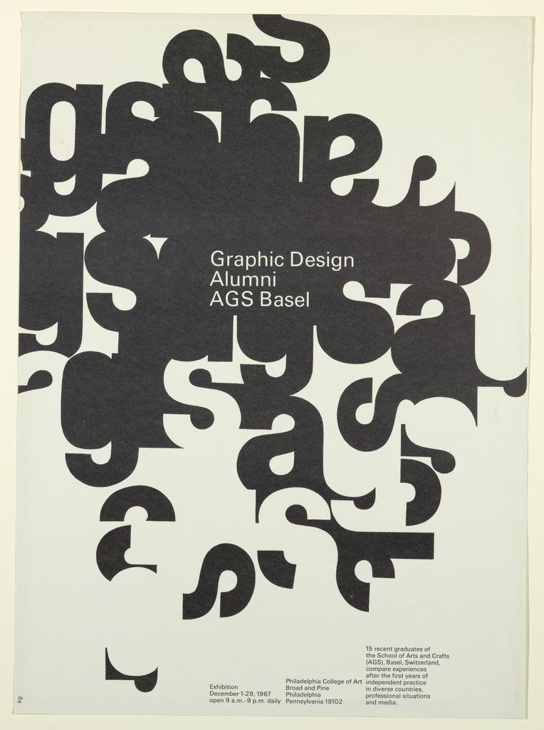 Graphic Design Alumni AGS Basel (1967)