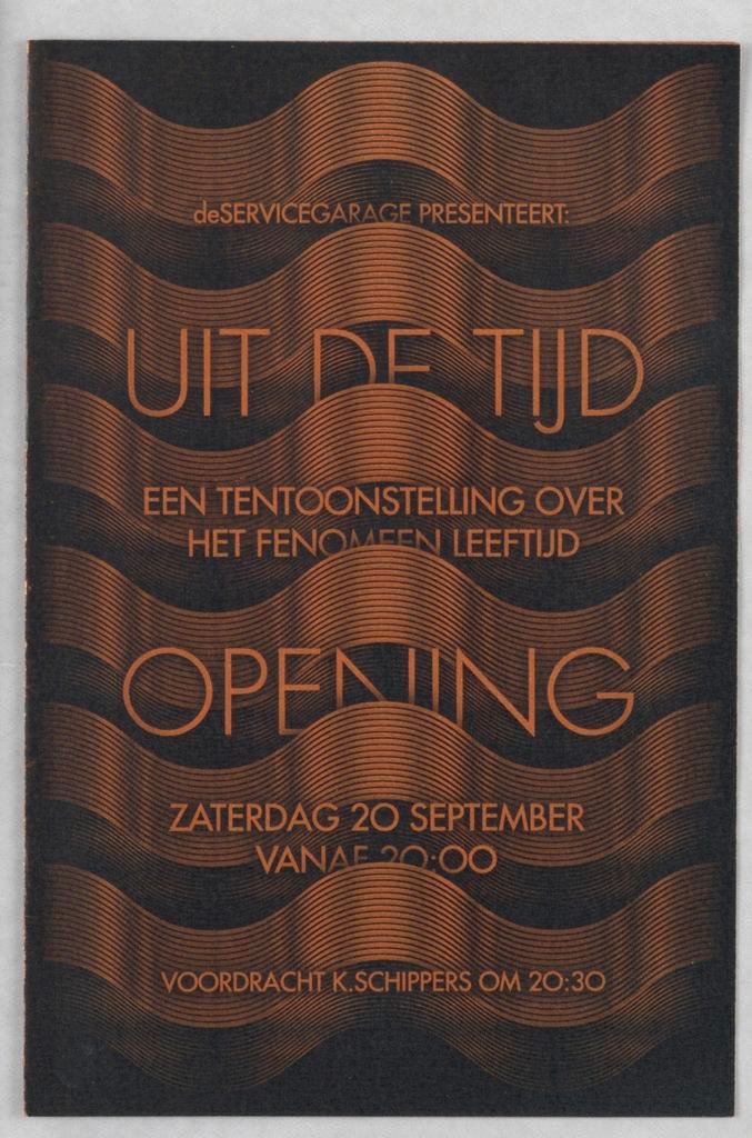 Uit De Tijd: Een Tentoonstelling Over Het Fenomeen Leeftijd (Opening Invitation) (2008)
