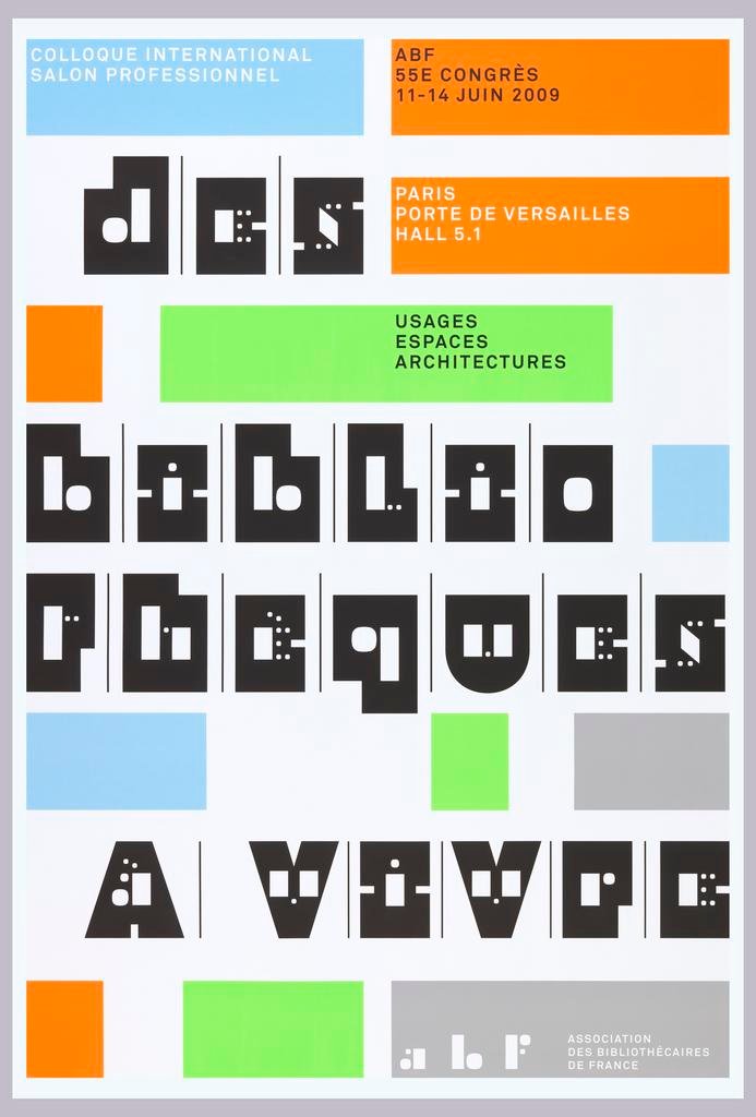 Des bibliothèques à vivre, Usages, espaces, architectures, 55e congrès international (2009)
