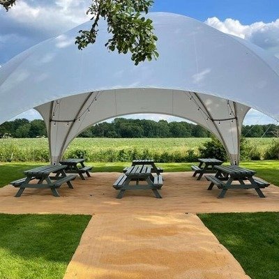 DreamDomes' Elegant, Weather-Resistant Dome-Shaped Event Tents 