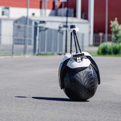 Unique Form Factor for a Security Robot: Rollo's Monowheel 'Bot 
