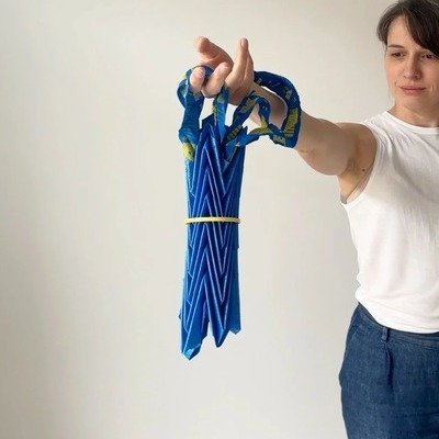 Industrial Designer Figures Out How to Make Ikea's Iconic Blue Bag Fold Compactly