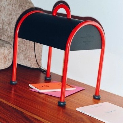 Ettore Sottsass's Convention-Bucking Valigia Desk Lamp 