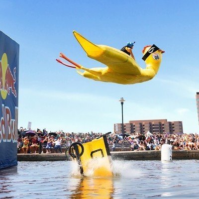 Red Bull's Hilarious Flugtag DIY Flying Machine Competition 